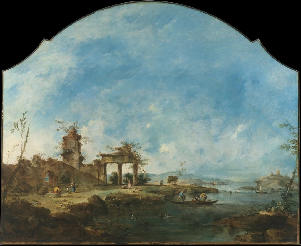 Paesaggio fantastico - Metropolitan Museum of Art, New York